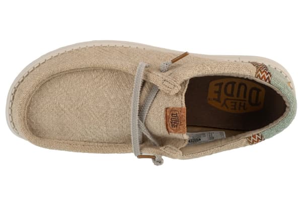 Hey Dude Wally Jute 43085-1UH, Mand, Sneakers, beige