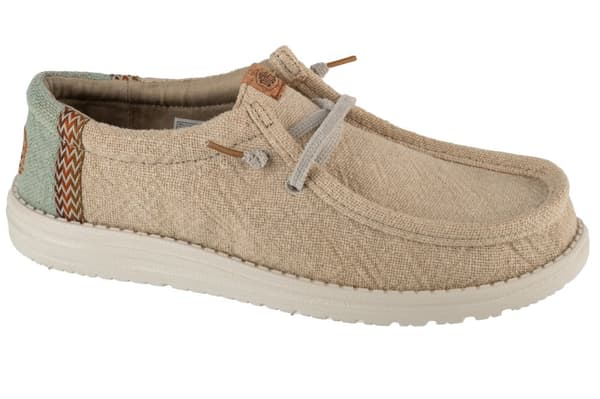 Hey Dude Wally Jute 43085-1UH, Mand, Sneakers, beige