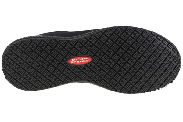Skechers Squad SR 77222EC-BKRG, Kvinde, Arbejdsstøvler, sort