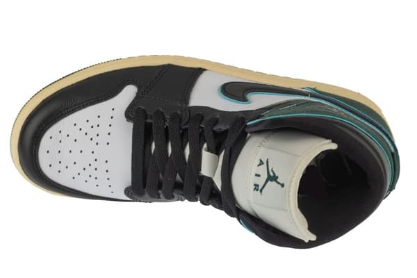 Air Jordan 1 Mid SE FQ7818-100, Kvinde, Sneakers, hvid