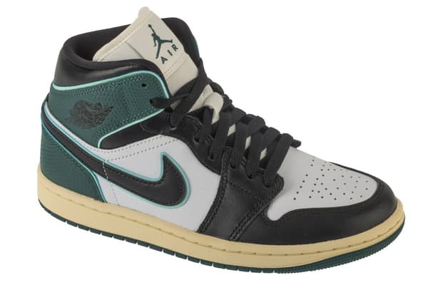 Air Jordan 1 Mid SE FQ7818-100, Kvinde, Sneakers, hvid