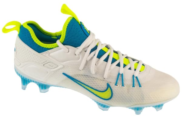 Nike Huarache 9 Elite Low Lax SG FV6147-100, Mand, Fodbold klamper, hvid