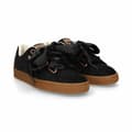 Miniatyrbild 3 av 9: Gymnastiksko, Dam Puma  Basket Heart Corduroy Svart - 36