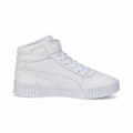 Miniatyrbillede 3 af 10: Kvinde Casual Sneakers Puma Carina 2.0 Mid Hvid - 41