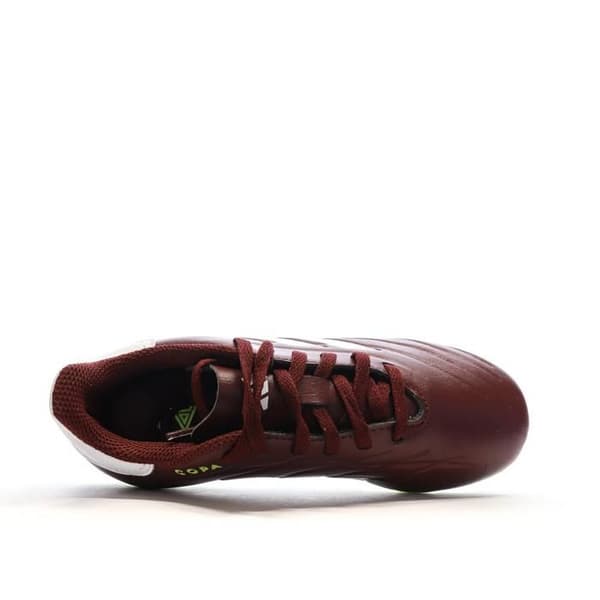 Fotbollsskor - Adidas - Copa Pure 2 - Bordeaux/Gula - Barn - Andningsbar