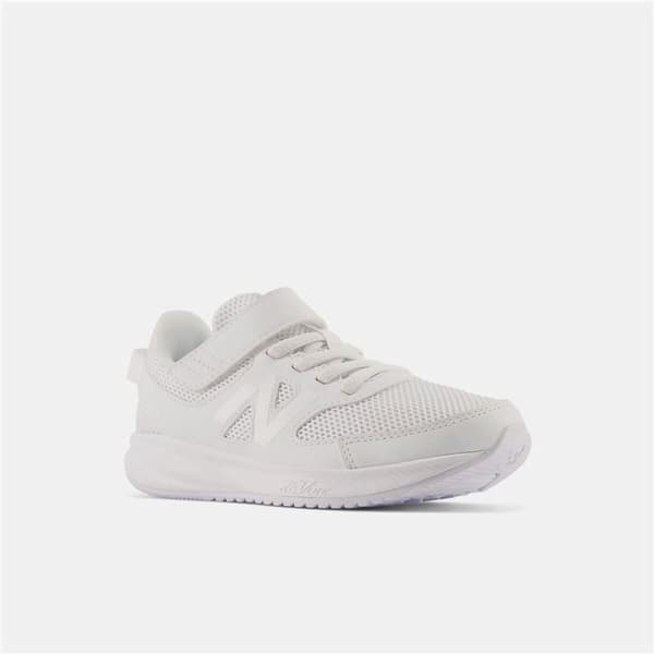 Sportskor för barn New Balance 570v3 Bungee Lace Vit - 22.5