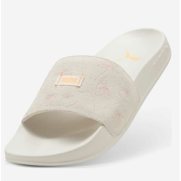 Strandtofflor för kvinnor Puma Leadcat 2.0 Crafted Flowers SS25 401321 02 Vit - 38