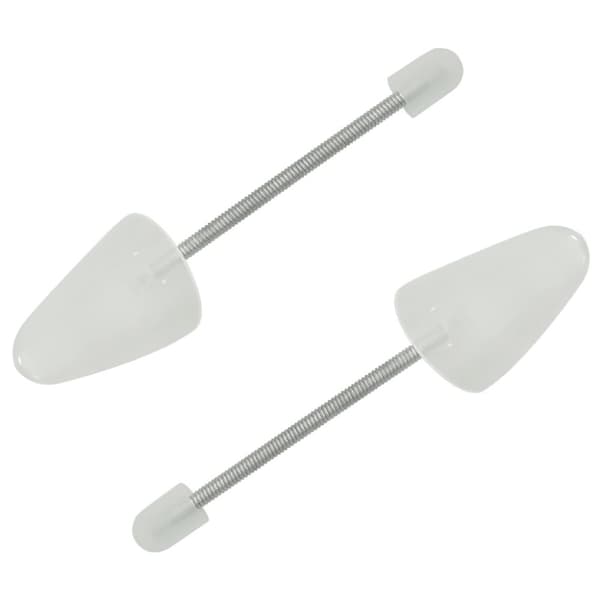 vidaXL Skoblock 5 par vit EU 38-44 plast