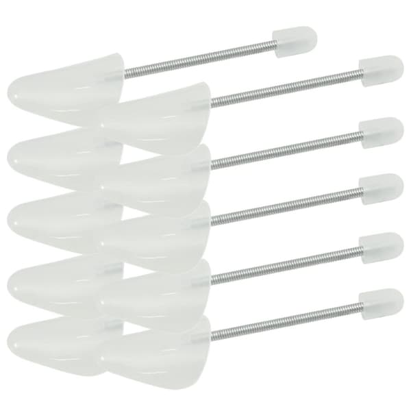 vidaXL Skoblock 5 par vit EU 35-38 plast