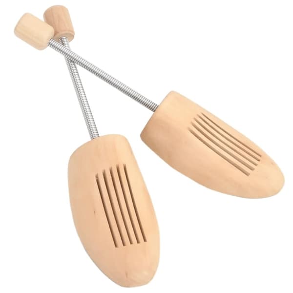 vidaXL Skoblock 2 par EU 35-38 massivt lotusträ
