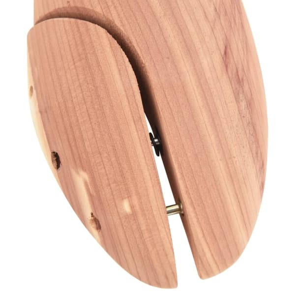 vidaXL Skoblock med skohorn EU 38-39 massivt cederträ