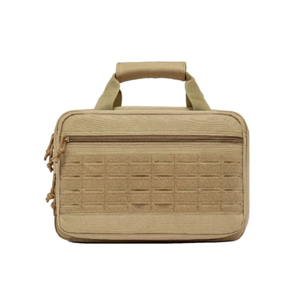 Pistoltaske, rummelig håndtaske, justerbar rem,Khaki