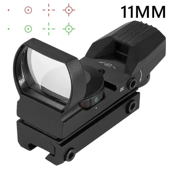 Rödpunktssikte, 11 mm spår, konstruktion i aluminiumlegering,BK 11mm