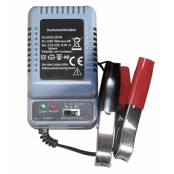 Eurohunt Batterioplader 6-12 V Grå