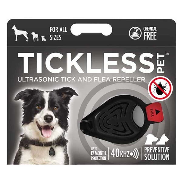 Tickless Kæledyrsafvisende Sort