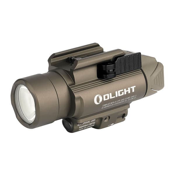 Olight Lommelygte Med Rød Laser Baldr Rl Gylden 1120 Lumens