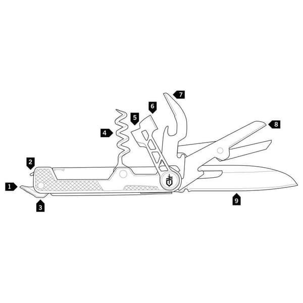 Gerber Ambar Cork Hopeinen
