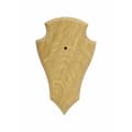 Pikkukuva 1 / 4: Eurohunt Tammihirven Trofealevy 2 Muoviklipseillä 5 Yksiköt Ruskea 22x13 cm
