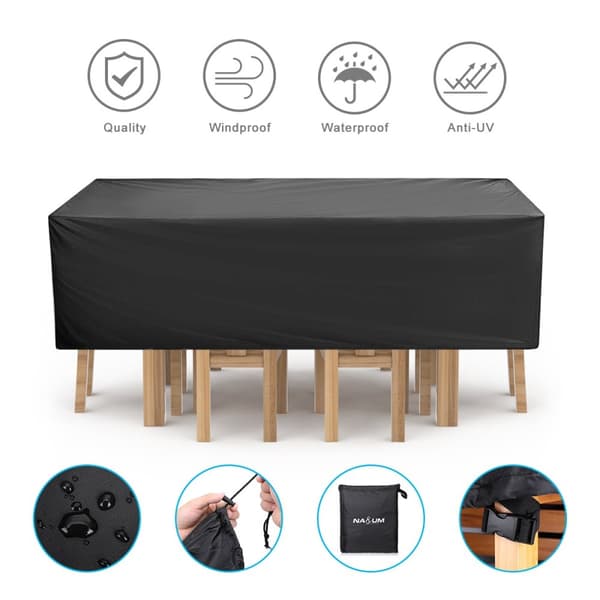 86 x 34 x 30 tuumaa ulkoaurinkotuolin päällinen huonekalujen pölysuoja vedenpitävä kansi