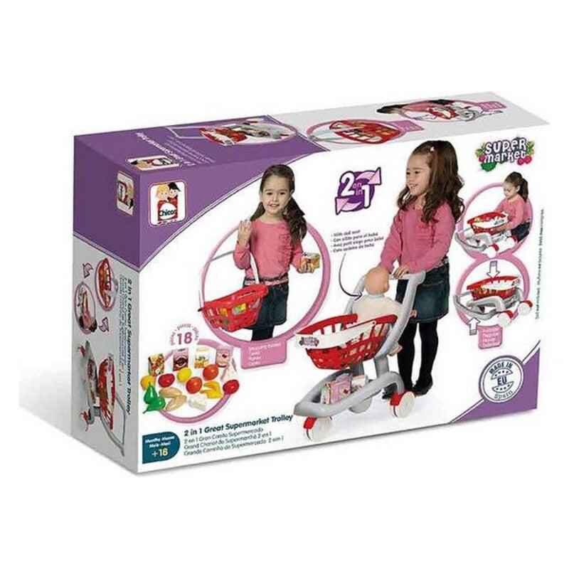 Varukorg 2 i 1 Ninco (49 x 30 x 52 cm) (18 st)