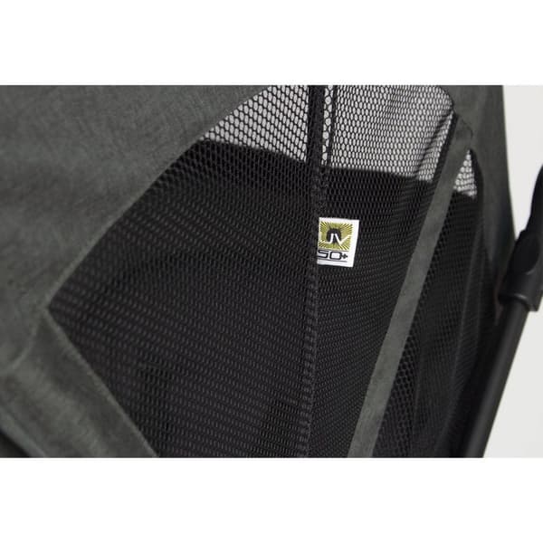 Rootz Cruiser Folding Handcart - Utility Wagon - Hopfällbar vagn - UV-skydd soltak - 116cm x 64cm x 64cm