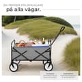 Miniatyrbild 3 av 9: Fällbar skrinda lastkapacitet 80kg - grå