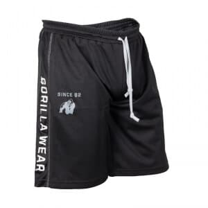 Functional Mesh Shorts, svart/vit, Gorilla Wear