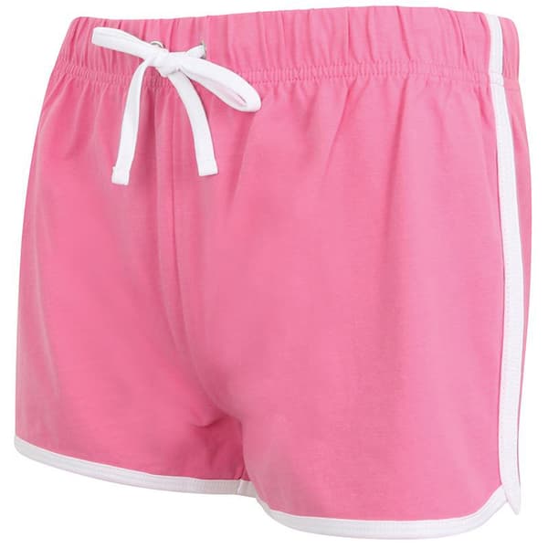 Skinni Fit Retro trænings- og fitness sportsshorts til kvinder/damer