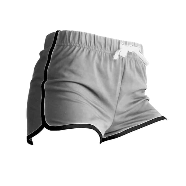 Skinni Fit Retro trænings- og fitness sportsshorts til kvinder/damer
