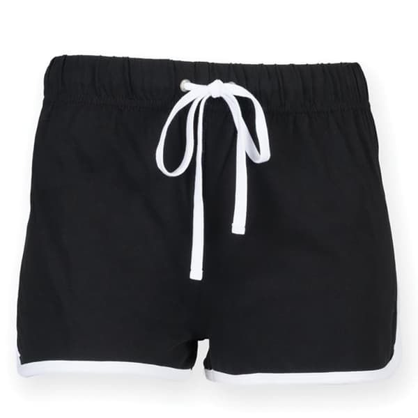 Skinni Fit Kvinnor/damer Retro Training / Fitness Sports Shorts