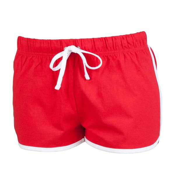 Skinni Fit Womens/Ladies Retro Shorts
