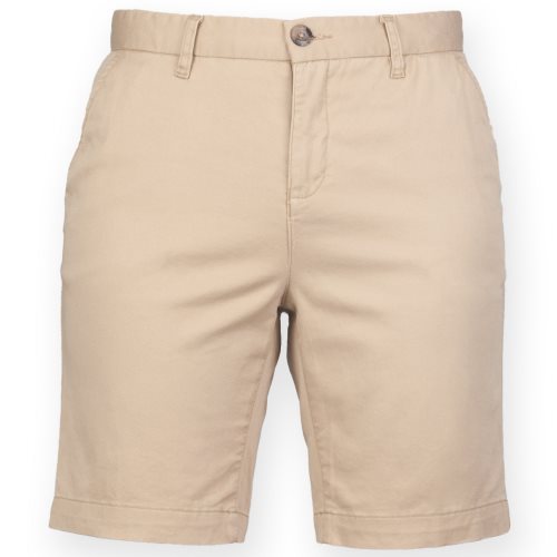 Bild av Front Row Kvinnors / dam bomulls rik stretch chino shorts