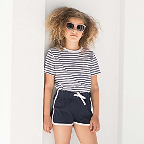 Skinni Minni sportshorts retro för barn och ungdomar