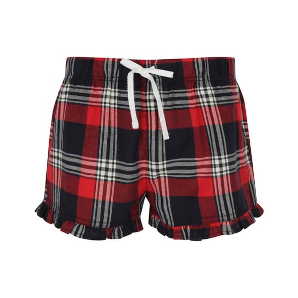 Skinnifit Womens/Ladies Tartan Shorts
