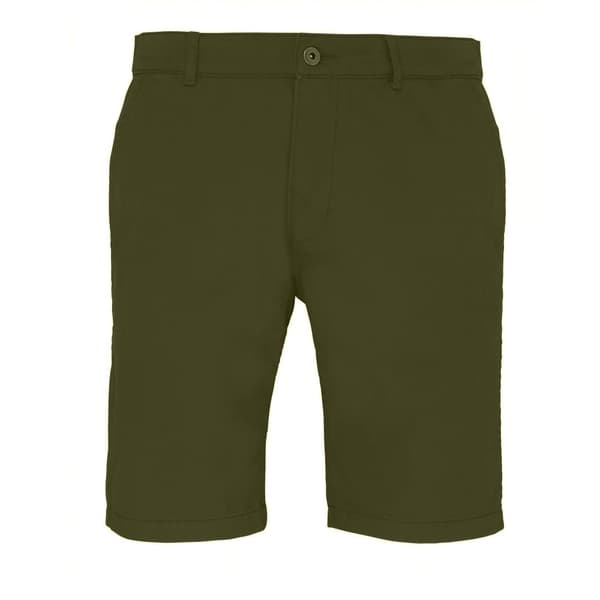 Asquith & Fox Casual Chino Shorts för män