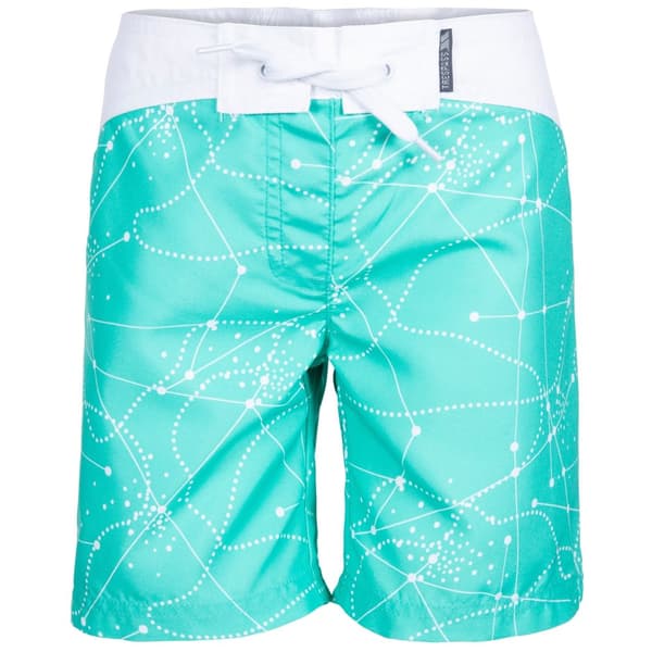 Trespass Childrens Girls Mabel Summer Shorts Lagoon 2/3 Years