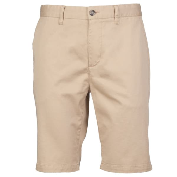 Front Row Chino-shorts i stretch med rik bomull för män