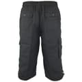 Miniatyrbild 2 av 2: Duke D555 Mason Kingsize Cargo Shorts för herrar