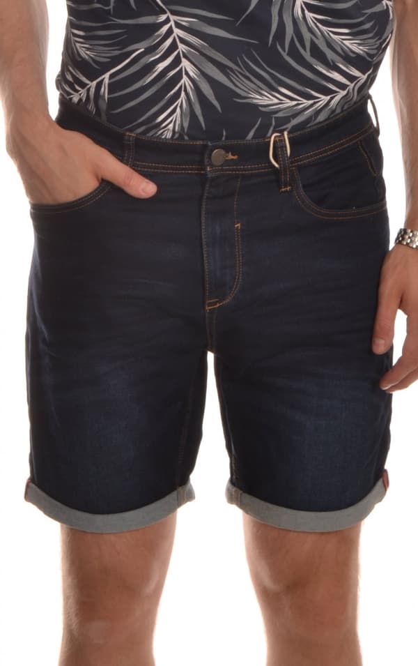 Blend - Jeansshorts 20710428 Jogg Mörkblå S