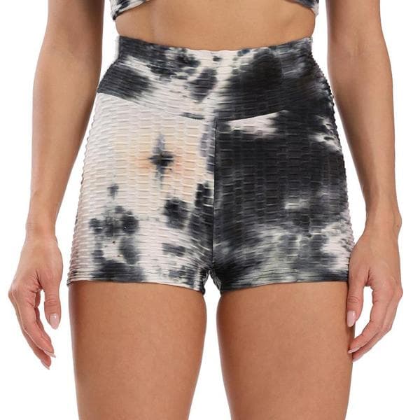 Svart Vita Shorts