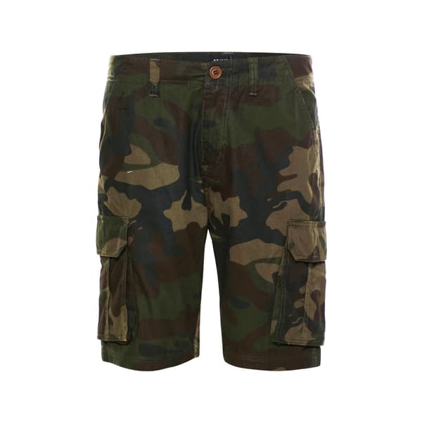 Brave Soul Shorts i flod camo cargo til mænd Khaki Camo S