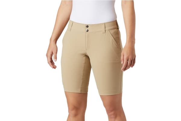 Columbia Saturday Trail Long Short 1579881265, Kvinna, Shorts, Beige