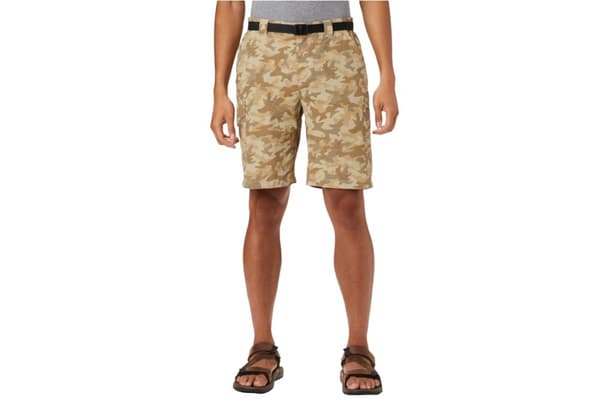 Columbia Silver Ridge Printed Cargo Short 1587033160, Mand, Shorts, Brun