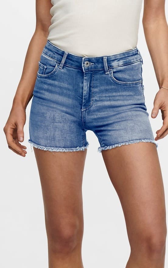 Only - onlBlush Raw Shorts