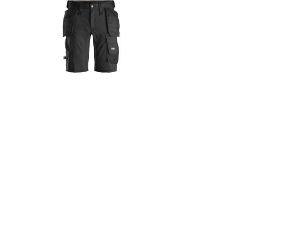 Snickers AllroundWork stretch shorts 6141 m/hylsterlommer sort str. 54