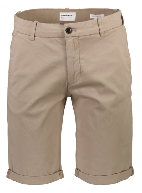 Lindbergh White - Chinoshorts 30-505044 Enfärgade