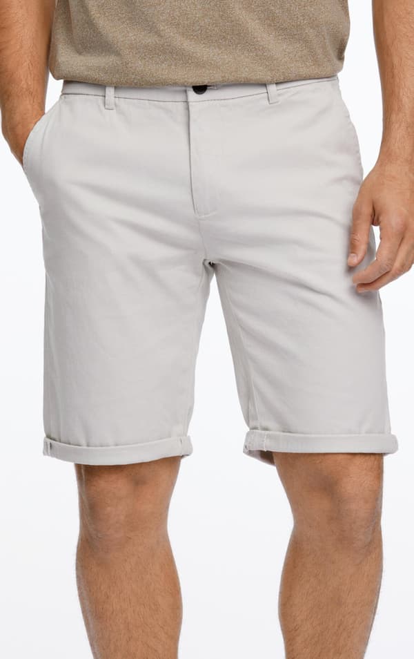 Lindbergh White - Chinoshorts 30-505044 Enfärgade