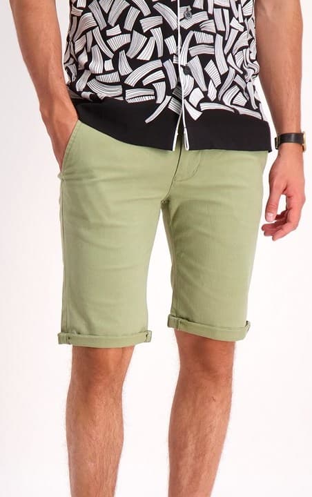 Lindbergh White - Chinoshorts 30-505044 Enfärgade