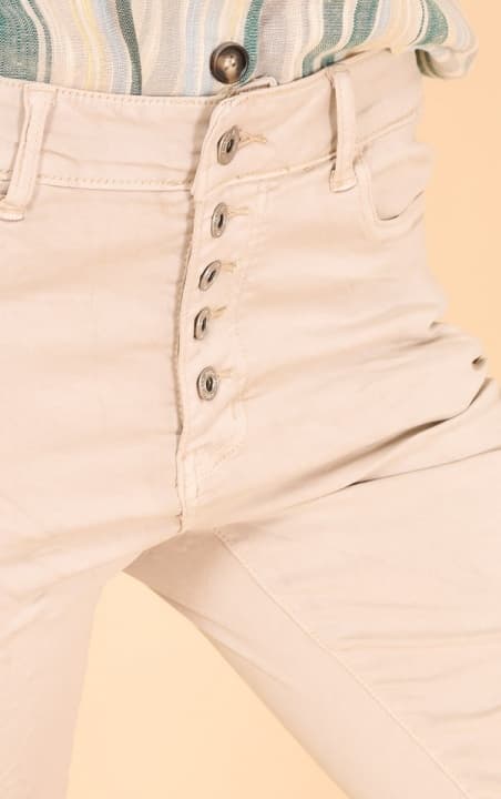 Chic - Caprishorts 6816 5 knappar
