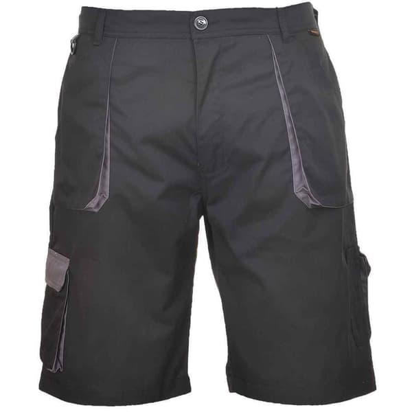 Portwest Texo kontrastfarvede Cargo Shorts til mænd